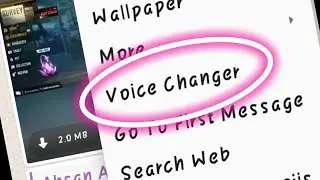 HOW TO USE VOICE CHANGER IN WHATSAPP