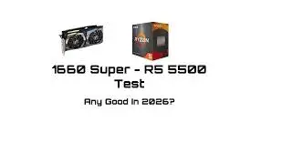 GTX 1660 Super & Ryzen 5 5500 Test In Fortnite. *Is It Good In 2026 Still?*