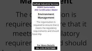 Zed Certification - Environment Management