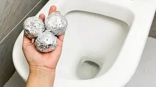 The Aluminum Foil Trick That Will Save You Money on Toilet Cleaning