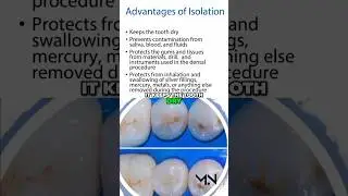 Why Rubberdam? What are the benefits? Be sure to watch the full video 🦷😃 #dentist #rubberdamology