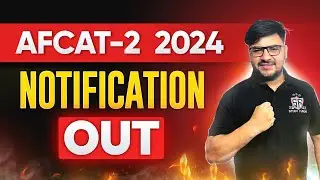 AFCAT 2 2024 | NOTIFICATION OUT