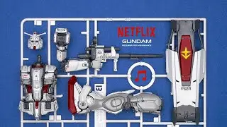 ♪Build: Netflix Gundam | RX-78(G)E | Satisfying beat building | Speed build | Model Kit