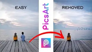 How to Remove Objects from Photo in Picsart Easy Picsart Tutorial 