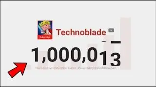 TechnoBlade 1 Million Subs!