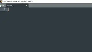 Menu Bar Disappears How to show menu bar  in Sublime Text