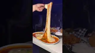 The Greatest Cheese pull of all time! #qbistro