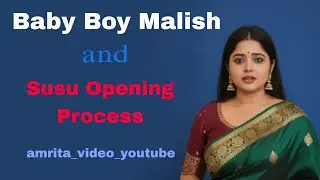 How To Oil Massage Baby Boy | How to Open Private Part | Bacche Ka Susu Kaise khole | Practical