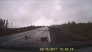 Появилось видео ДТП с участием главкома ВДВ Сердюкова