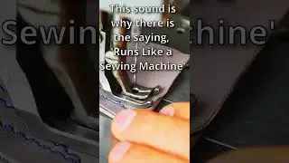 It Runs Like A Sewing Machine