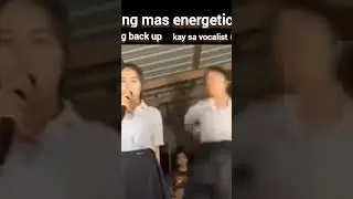mas energetic pa yung back up kay sa vocalist😂😂
