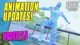 ALL NEW ANIMATION OPTIMISATIONS UPDATE 2.8 PUBG MOBILE