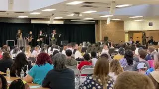 Moanin by charles mingus played by lil mingus band. North Town middle school