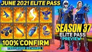 June Elite Pass Free Fire 2021 || Season 37 ELITE PASS Full Video | June Elite pass Free fire
