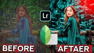 Dark and blue  effect Lightroom photo editing||preset download free||