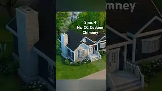 Sims 4 No cc custom chimney! 