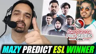 Mazy Prediction ESL Winner is IQOO SouL or Entity✅ Unhappy from TTE😞