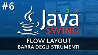 FlowLayout per la barra degli strumenti - Tutorial Java Swing #6