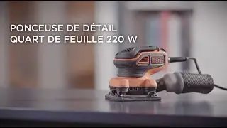 Ponceuse vibrante 220W KA450 - BLACK+DECKER