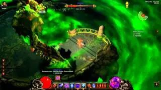 D3 Belial inferno wizard solo clear phase 3