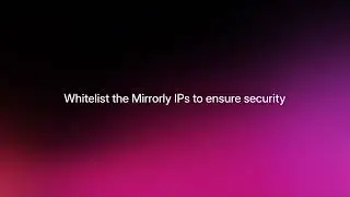 How to connect Bitget to Mirrorly