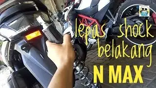 Ganti shock belakang nmax tanpa bongkar body