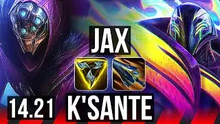JAX vs K'SANTE (TOP) | EUW Master | 14.21