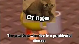 The president who died in a presidential discuss