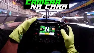 Helmet cam at Barcelona GP - F1 - Mercedes x Ferrari