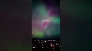 Spectacular Northern Lights 😍 Aurora Borealis 2024 Kelowna BC