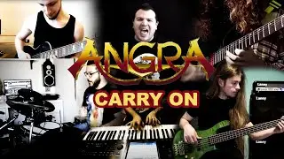 Angra - Carry On (Full band cover)