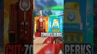 5 CUT PERKS IN COD ZOMBIES!!