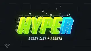 Hyper Event List & Alerts Widget