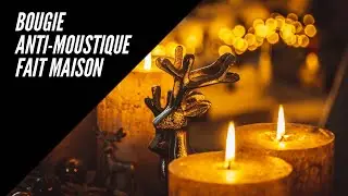 Bougie Anti-moustique fait maison…..