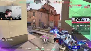 Derrek reacting to EG Jawgemo's amazing 1v4 ace clutch
