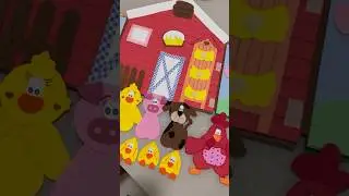 Cenário da história da galinha ruiva #artesanatofeitoamao #voltaasaulas #amoartesanato #diy