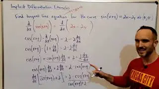Implicit Differentiation Examples
