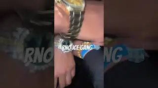 RNO ICEY BOYZ 🧊❄️ 💎 #rnotv #icey #chains #watches #vlogger #fathersday