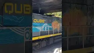 Qube Indigenous Livery #shorts #train #railway #trending #viral #subscribe #youtube #sydney #like