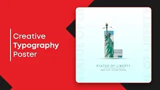 Make Creative Text Masking Effect Poster in Photoshop CC