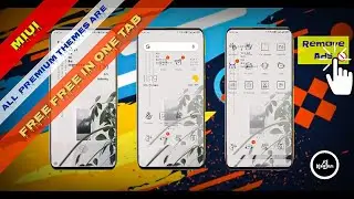 MIUI 11 Premium Themes Are Free Free || No Ads || Download  All The Themes Now!!