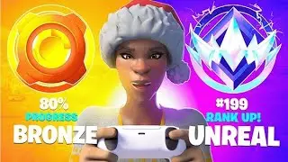 Road To Unreal Rank In Fortnite Chapter 6 Zero Build Using The Best Controller Settings!!