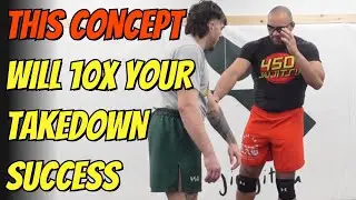 HOW to Use a Feint/Fake in BJJ or Wrestling to Get More Single Leg Takedowns (Elbow Pass Intro)