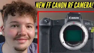 NEW Canon Full frame RF Camera coming in 2023! The Canon EOS R Mark ii?