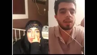 سعودية تعشق شاب سورى عسلية
