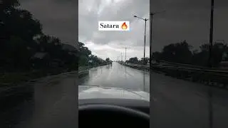 एकदा एक जागा फिक्स केली की तिथे सुटी देत नाही हा पावूस 🔥🔔😎 #satara #scorpio #mahindra #rain