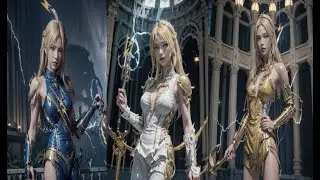 [4K] AI LOOKBOOK || The God of Lightning Zeus ⚡ || Greek Roman Mythology || 1980's Dark Fantasy Film