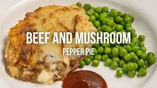 Beef and Mushroom Pepper Pie