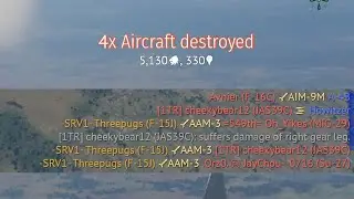 F-15J AAM-3s go 1... 2... 3... 4 | War Thunder