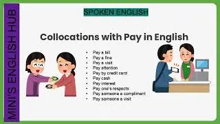 pay collocations |  ENGLISH  | spoken English #english #everydayenglish #lesson2